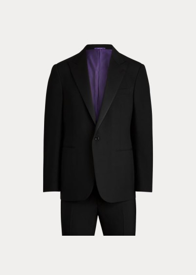 Smoking Ralph Lauren Hombre Negros - Gregory Wool Peak-Lapel - SCPEV1832